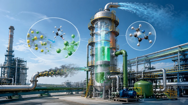 Gas purification chemicals