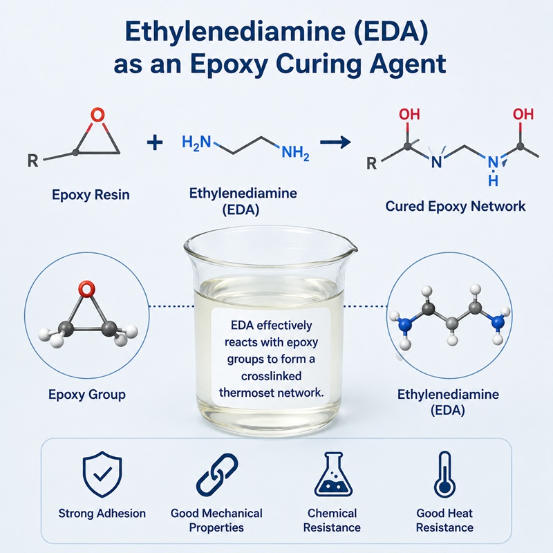 Ethylenediamine hardener